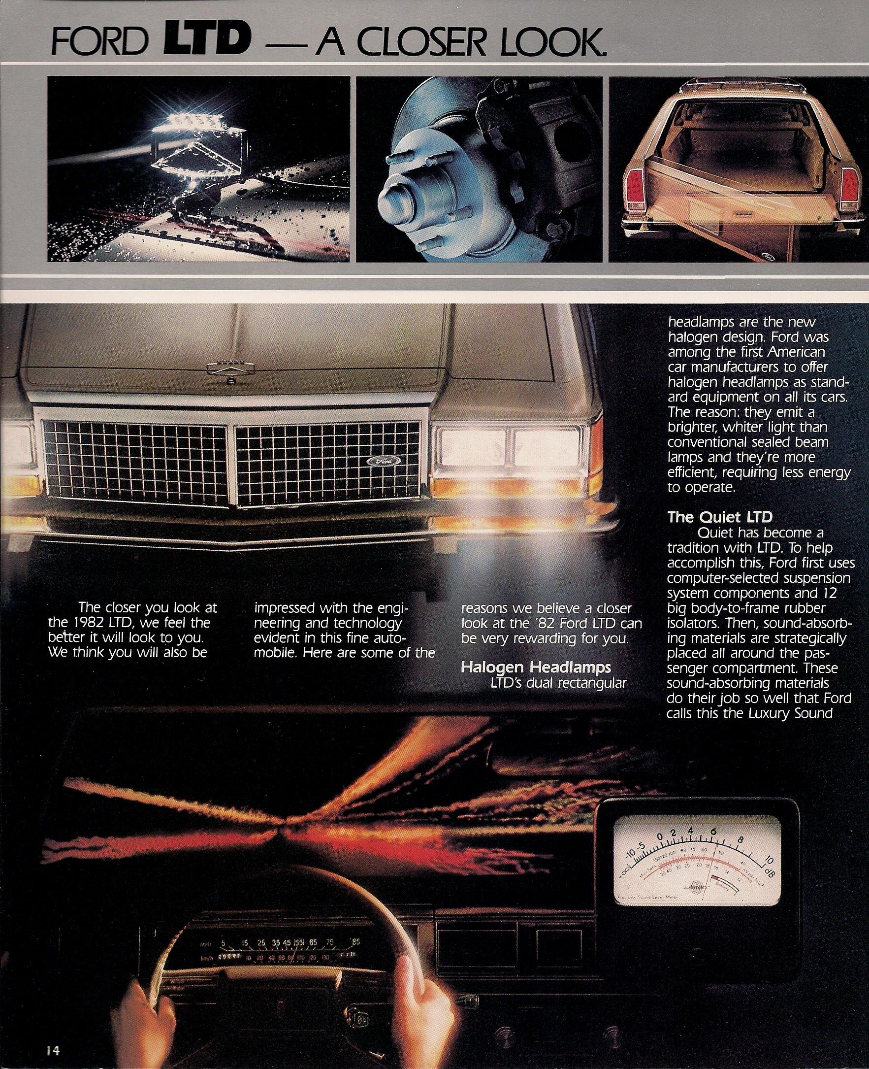 1982 Ford LTD Brochure Page 4